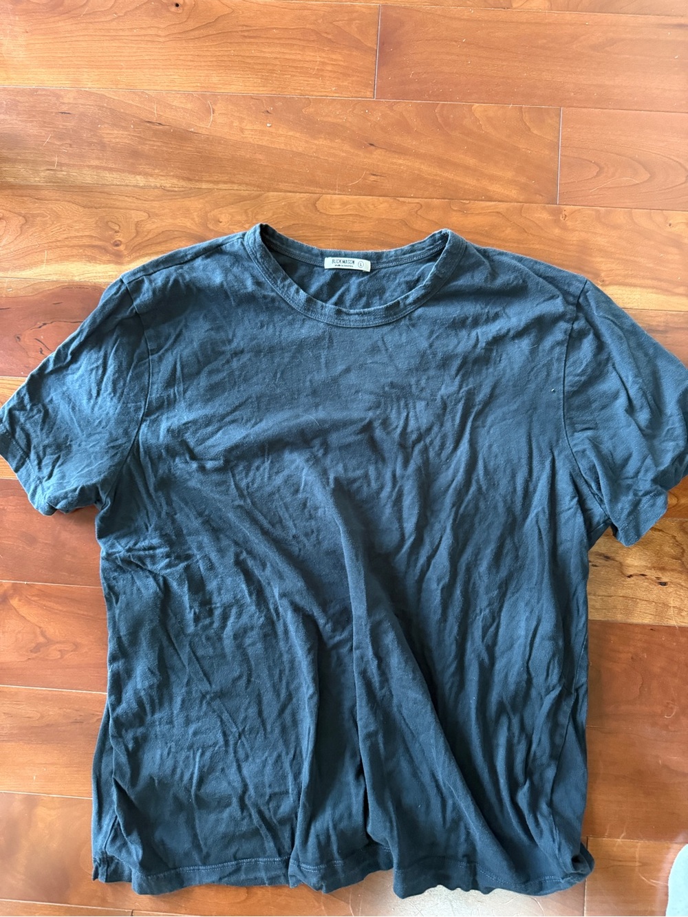 Buck Mason Men's Crew Neck T-Shirt - Navy